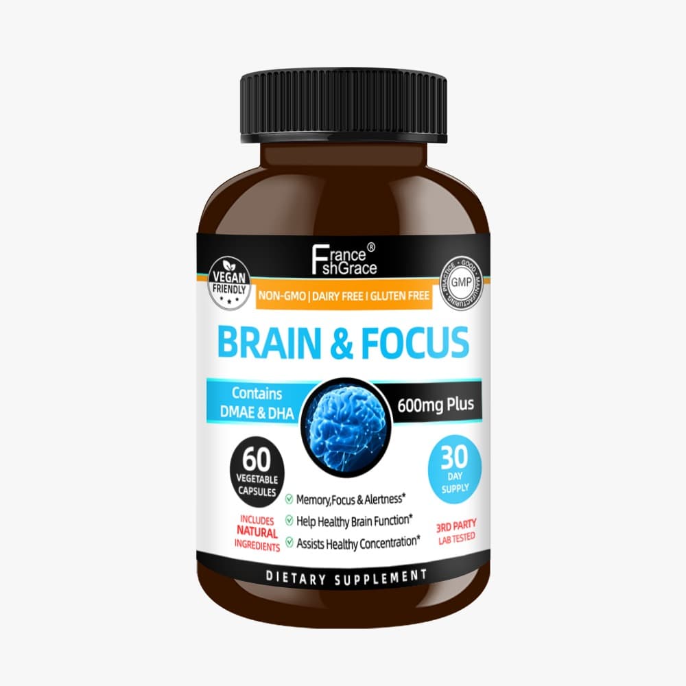Brain & Focus Vegetable Capsules