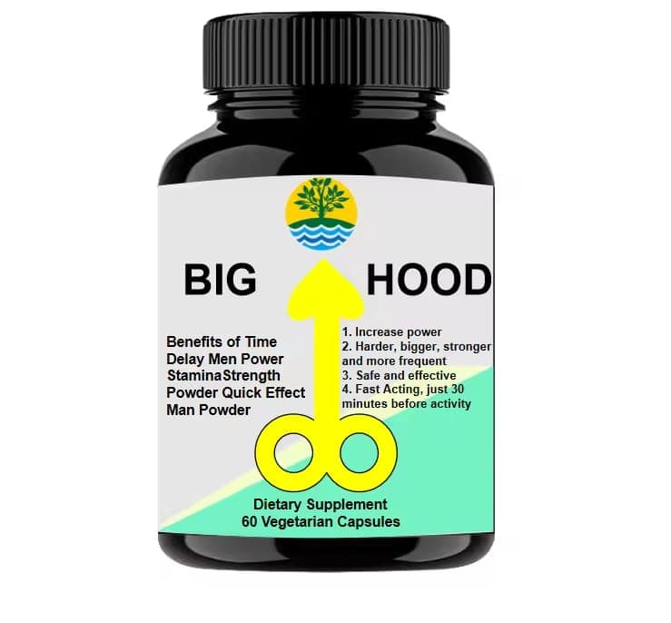 BIG HOOD Delay Men Power Stamina Strength Powder