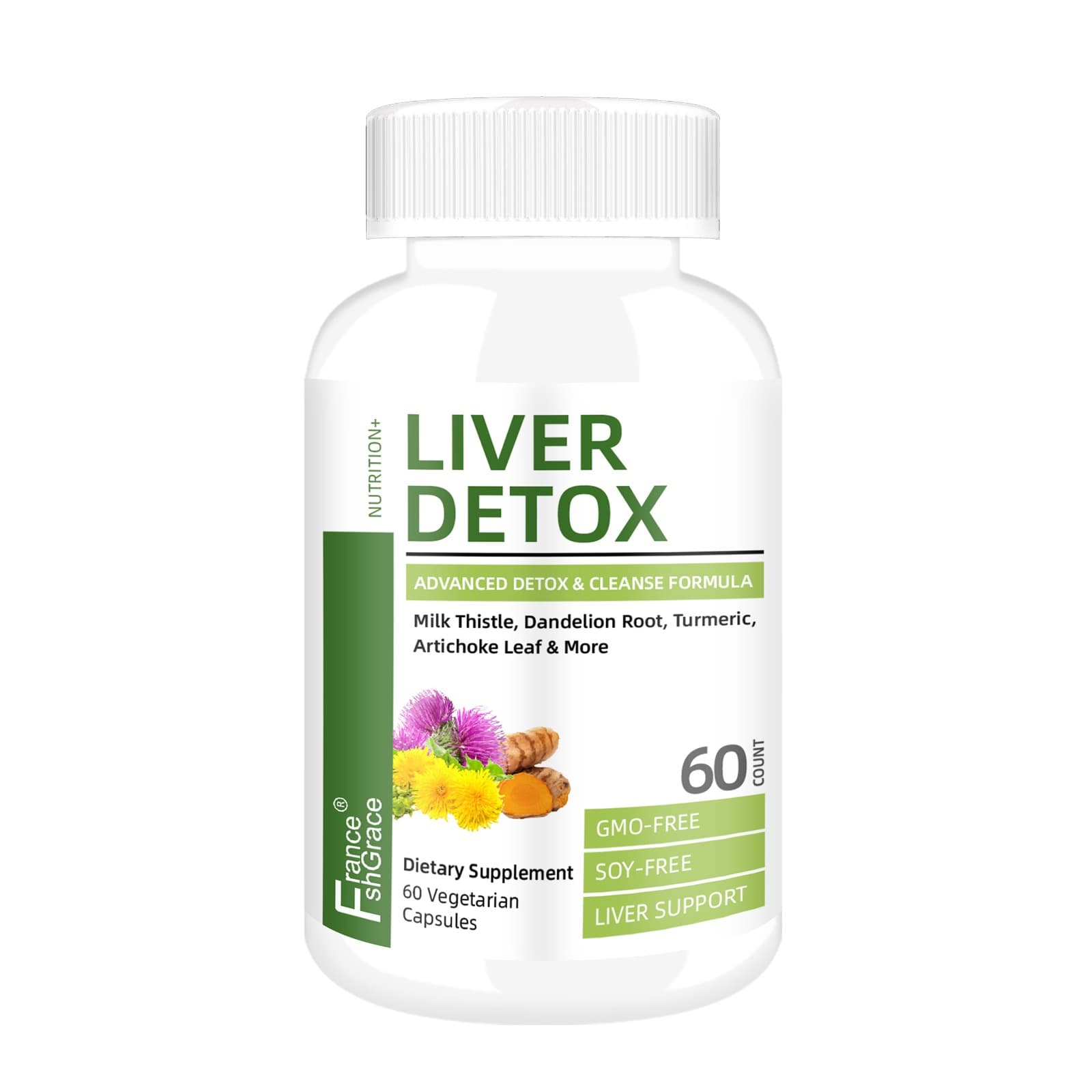 Advanced Liver Detox & Cleanse Capsules