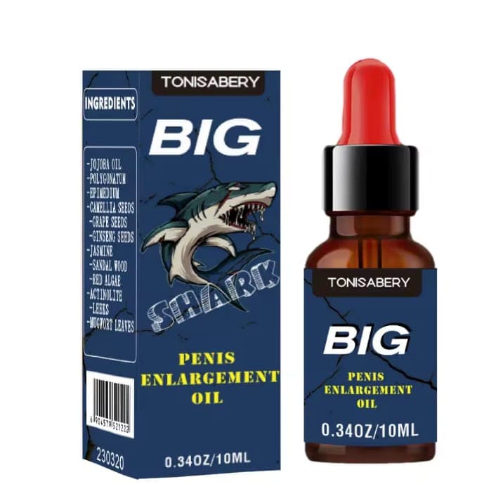 TONISABERY BIG SHARK PENIS ENLARGEMENT OIL
